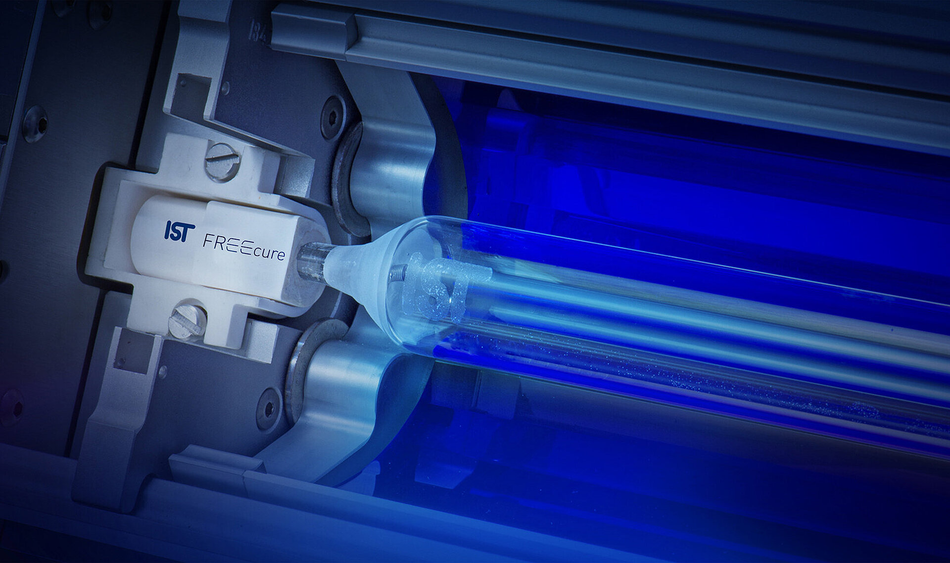 UV curing without Photo initiators and inertisation